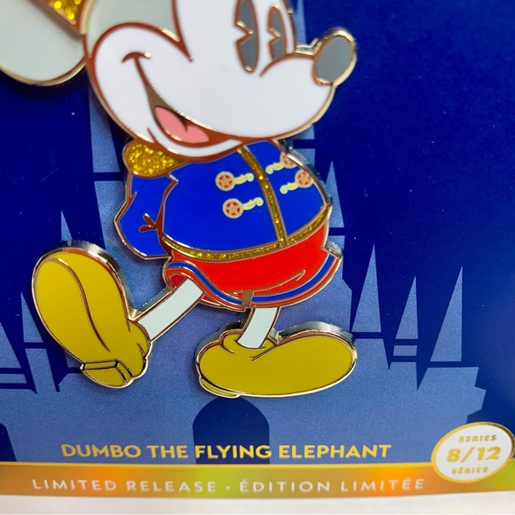 NWT. Disney Main Attraction Mickey Mouse Dumbo pin. 8/12 in series. - Picture 3 of 6
